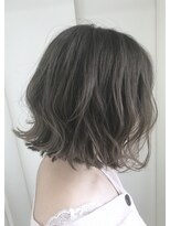 ヘアーデザイン シュシュ(hair design Chou Chou by Yone)&nbsp;☆chou chou☆カーキアッシュ×切りっぱなしボブ♪