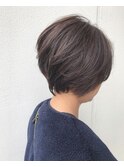 ショートボブ×ハイライト