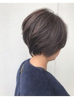 ショートボブ×ハイライト
