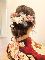 ビューティシモ 川越(Beautissimo) *ドライフラワーヘアアレンジ*