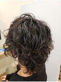 メンズニュアンスウルフパーマ!