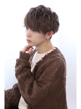 マルシェ(marche) 前下がりマッシュ×無造作パーマ