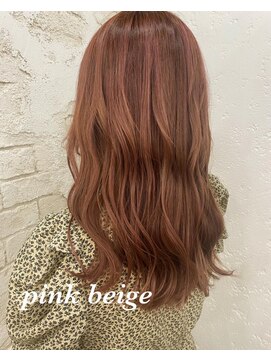 プライズ アイリス 池袋東口店(prize Iris) ピンクベージュ、ピンクブラウン、ピンクカラー