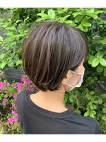 リクラウドヘアアパートメント(re:cloud hair apartment) 白髪ぼかしハイライトカラー