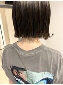 切りっぱなしボブ