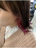 1回ブリーチOK  塩基性ピンク