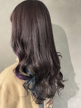 ヘアー ミッション 心斎橋店(hair Mission) パープルージュカラー