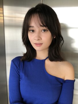 フォンズ(FONS) 上品で可愛いくびれヘア 外ハネボブ レイヤーカット20代30代40代