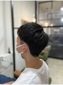 王道ツーブロ×刈り上げ