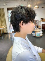 ポタム 東中野(potamu) ハンサムショート、パーマ