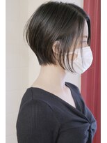 ルーシー ヘアデザインワークス(Lucy Hair Design Works)&nbsp;前下がりショートボブ