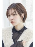 丸みショートボブ