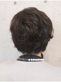 くせ毛風ショート(ショートパーマ、北習志野)