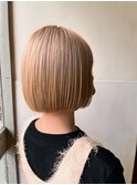 ベージュボブ