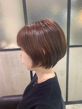 ビブ(VIV) 大人可愛い20代30代40代丸みショートボブハンサムショート川崎