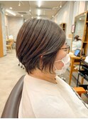 大人世代の為のショートヘア