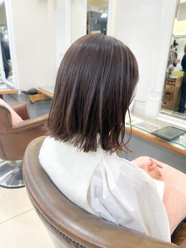 ネオリーブアイム 横浜西口店(Neolive aim) ワンカールボブ 結べる長さのボブ【横浜】k