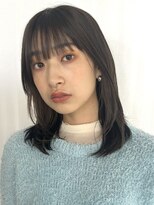 トリッカ 代官山(tricca)&nbsp;【tricca代官山rin】ミディアムレイヤー/暗髪