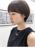 柔らかマッシュショート