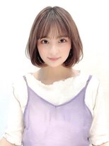 マティエ 銀座(Matie)&nbsp;ボブウルフ外国人風カラーオリーブグレージュ透明感20代30代40代