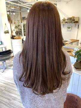 フラバー(flover) 大人可愛いレイヤーロング/20代/30代/40代/ピンク/ブリーチなし