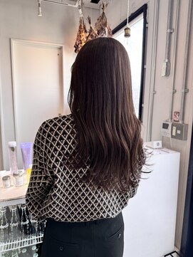 ロカ 表参道(loka) ラベンダーベージュ/レイヤーカット[表参道/ハイライト]Mai