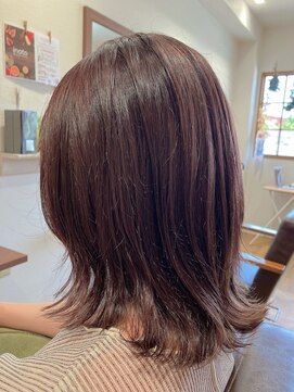 ヘアサロンヒナタ(hair salon Hinata) くびれミディアムスタイル