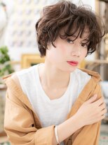 カバーヘア ブリス 上尾西口店(COVER HAIR bliss) インナーカラーくせ毛風抜け感小顔マッシュc5上尾20代30代40代