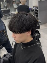 オーバルバイアピッシュ(OVARL by apish) ニュアンスパーマフェザーリバースマッシュシャドウパーマ縦落ち