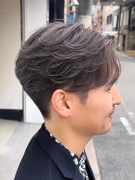 ヘアプレイスソル (HAIR PLACE SoL) メンズ/ニュアンスパーマ/ラベンダーアッシュ