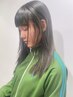 《透明感美髪》似合わせ小顔カット+透明感カラー＋5stepトリートメント￥15000