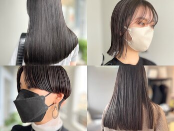 ヌル ヘア デザイン(nullus hair desigh)の写真/BIKAKUの縮毛矯正&バイカルテのトリートメントで、憧れのストレートを叶える♪