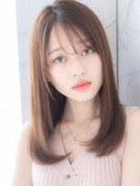 ローレン(LOREN) 20代30代40代美髪ワンカールストレートセミロング透け前髪