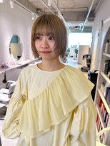 アム(amu)&nbsp;ワイドバング/ボブ/ボブヘア/ボブレイヤー/ボブウルフ/ミニボブ