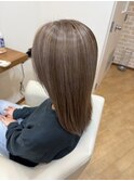 白髪ぼかしハイライト【TELA HAIR公津の杜】