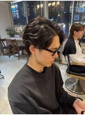 横浜★フェザーパーマのナチュラルスパイラル
