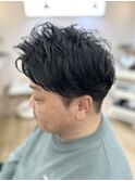 ニュアンスパーマ/シャドウパーマ/フェザーパーマ/by釼持竜也