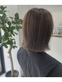ディーバ 京橋店(diva)&nbsp;ハイライトを入れてマットグレージュ　透明感カラー得意です。