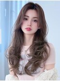 《NYLON.》ミルクベージュ×ローレイヤーカット