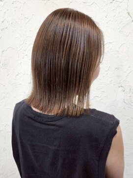 フロール(Flor) 【Flor_戸塚】*切りっぱなしボブ+マロンベージュ*