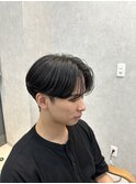 王道センターパート、刈り上げセンターパート