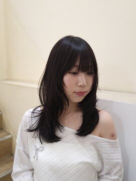 ネアー 新潟(NEER) 新潟駅/万代/ミディアム/レイヤーカット/艶髪/髪質改善/韓国ヘア