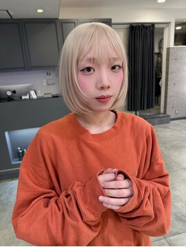 ノエ 心斎橋(Noe) 【Noe心斎橋YUTO】抜きっぱなしブロンド/髪質改善