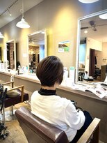 ヘアーメイクロージー 八軒店 (HAIR MAKE ROSY)&nbsp;後ろ姿が美しく見える上品メリハリショート