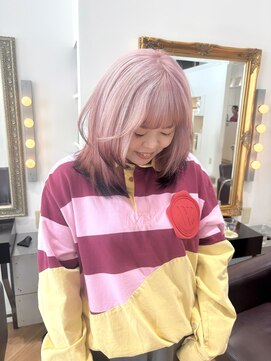 コワファースト  させぼ五番街店(COIFF1RST) パールピンクdesign