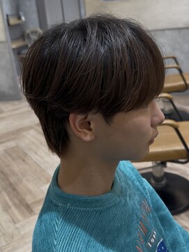 曲がる縮毛矯正専門店 バイ レイズ 名駅(曲がる縮毛矯正専門店 by RAYS) ナチュラルシースルーマッシュ h