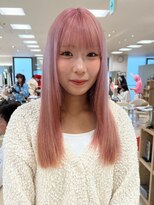 シャルムバイケンジ(Charm.by KENJE)&nbsp;ブリーチ/ブリーチカラー/ピンクカラー/ダブルカラー/銀座