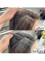 モルト 麻生(molt) 【before after】白髪ぼかし