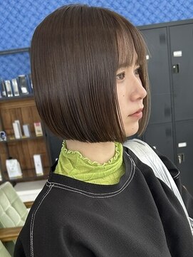 ブーム(BOOM) 酸性ストレート×ベージュ