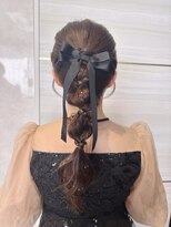 エルバイラビス 大宮(elu by lovis)&nbsp;《あやね》ヘアセット/編みおろし